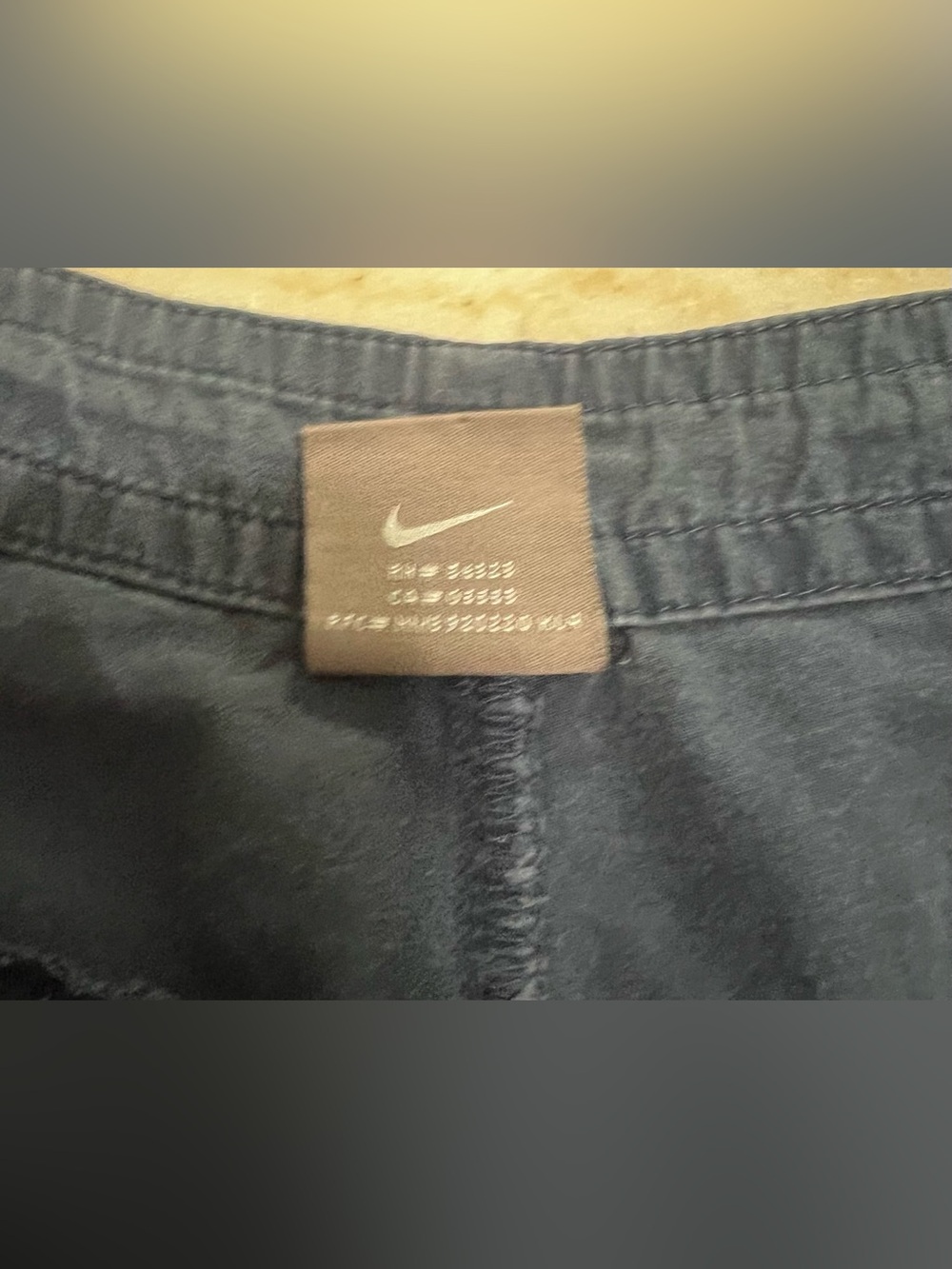 Vintage Nike Y2K Navy Cargo Shorts Men’s Size Small - Picture 6 of 7